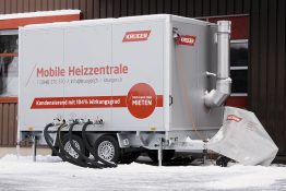 mobilen Heizzentralen