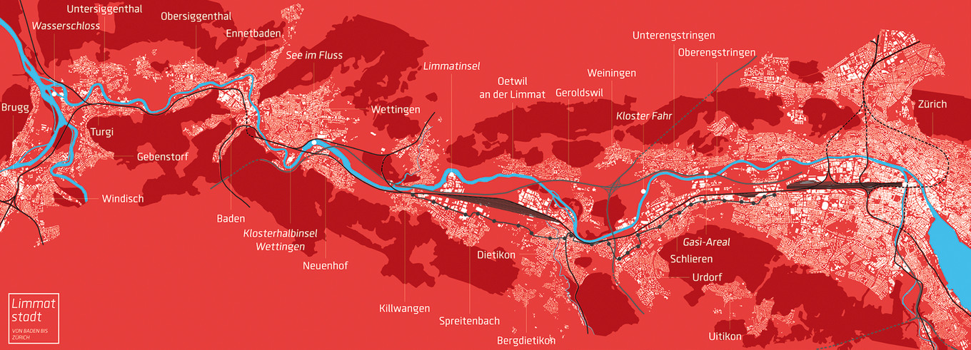 3-D-Limmatstadtmodell